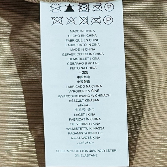 Michael Kors NWT Size 2 Double Breasted Peak Lapel Blazer Jacket Dark Camel - Picture 13 of 14